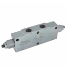 1/2" Doppelrückschlagventil 60l/min 60-350bar